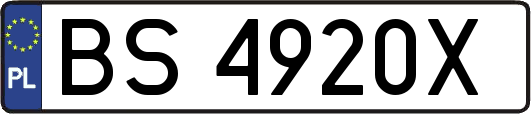 BS4920X