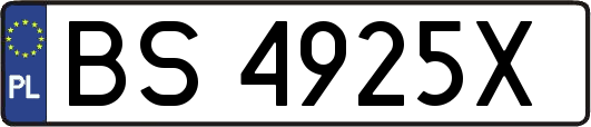 BS4925X