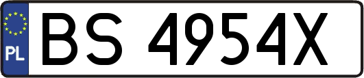 BS4954X