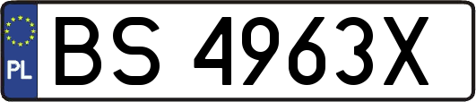 BS4963X