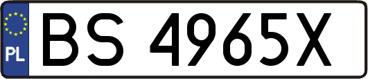 BS4965X