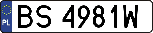 BS4981W
