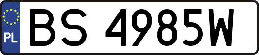 BS4985W
