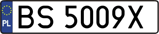 BS5009X