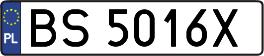 BS5016X