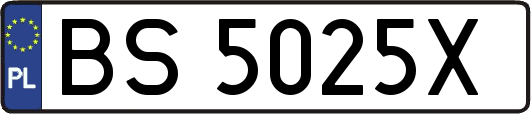 BS5025X