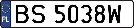 BS5038W
