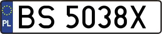 BS5038X
