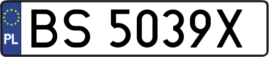 BS5039X