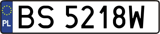 BS5218W