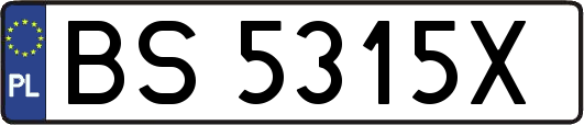 BS5315X