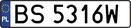 BS5316W