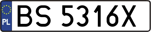 BS5316X