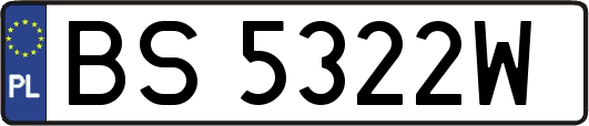 BS5322W