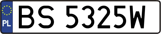 BS5325W
