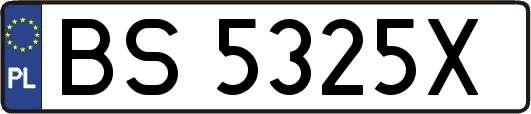 BS5325X