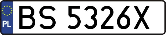 BS5326X