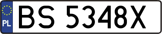 BS5348X