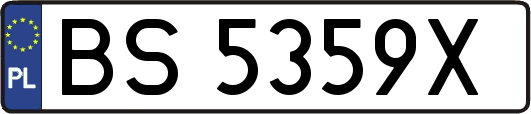 BS5359X