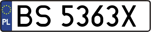 BS5363X