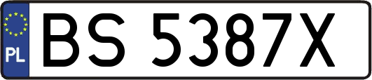 BS5387X