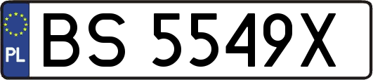 BS5549X