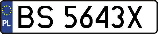BS5643X