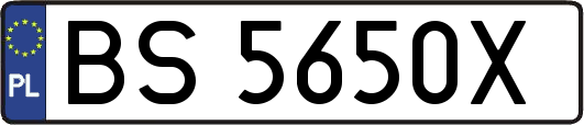 BS5650X