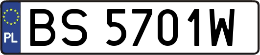 BS5701W