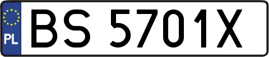 BS5701X