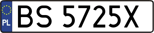 BS5725X