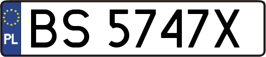 BS5747X