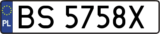 BS5758X
