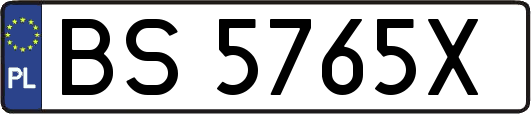 BS5765X