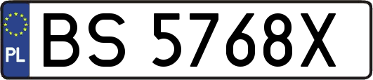 BS5768X