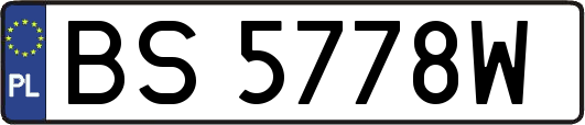 BS5778W