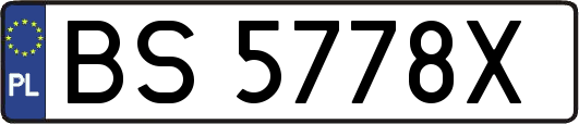 BS5778X