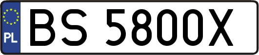 BS5800X