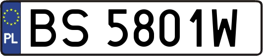 BS5801W