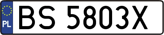 BS5803X