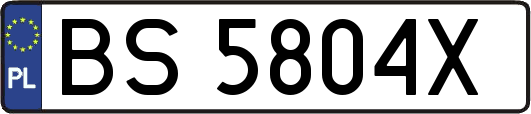 BS5804X