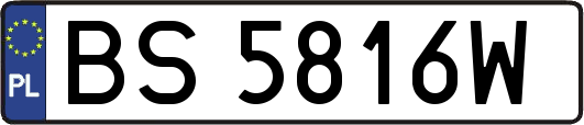 BS5816W