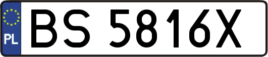 BS5816X
