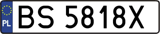 BS5818X