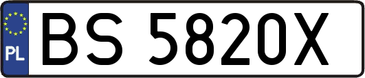 BS5820X
