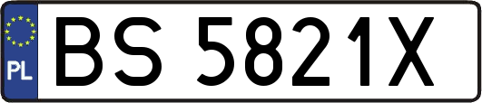 BS5821X