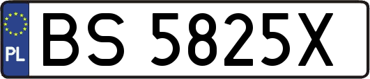 BS5825X