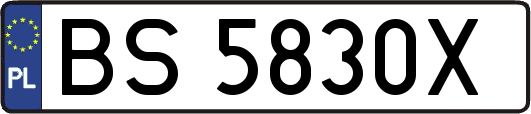 BS5830X