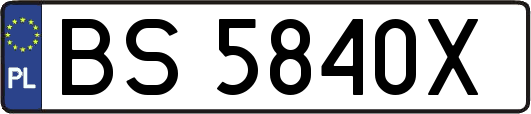 BS5840X