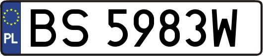 BS5983W